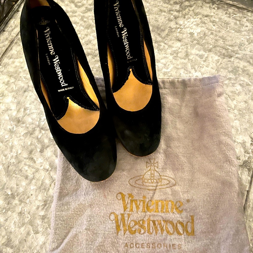 vivienne westwood black pumps
